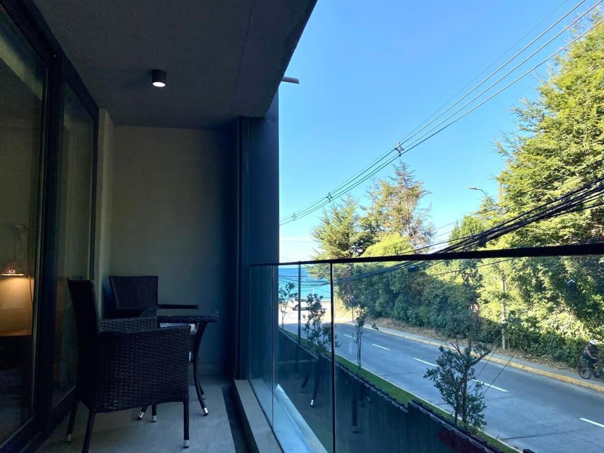 Hom I En Puerto Varas, Lujoso Depto Con Estacionamiento 0502 Bagian luar foto